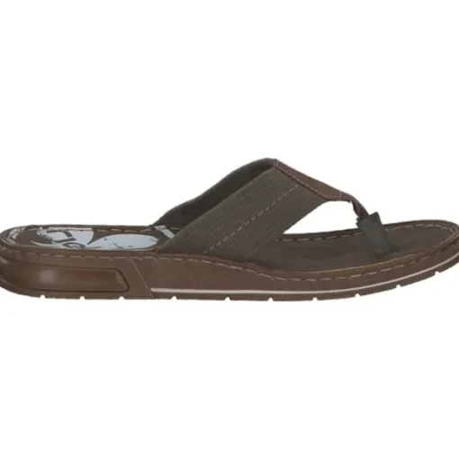 Rieker 21280, Zehentrenner, Herren, Olive