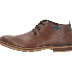 Rieker B1340, Schnürschuhe, Herren, Nuss/River