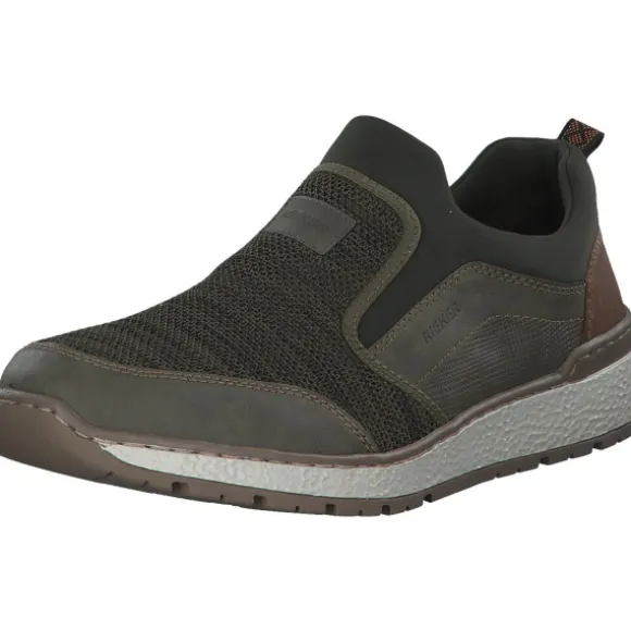 Rieker B9051, Slipper, Herren, Grün