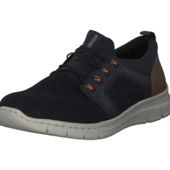 Rieker B7796, Sneakers Low, Herren, Blau