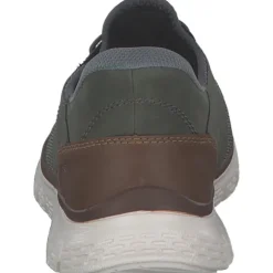 Rieker B6658, Sportliche Slipper, Herren, salbei/moor/nuss/rauch