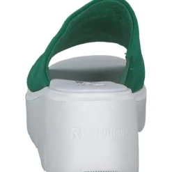 Rieker Evolution W1551, Plateau-Pantoletten, Damen, applegreen