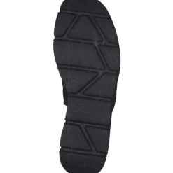 Rieker Evolution W1551, Plateau-Pantoletten, Damen, Schwarz