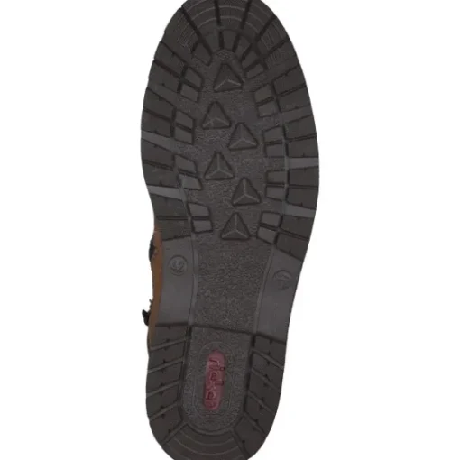 Rieker F3934, Schnürstiefeletten, Herren, Braun