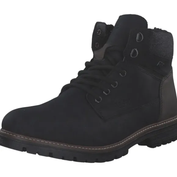 Rieker F3611, Stiefel, Herren, black/moro/schwarz