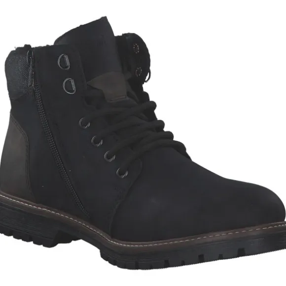 Rieker F3611, Stiefel, Herren, black/moro/schwarz