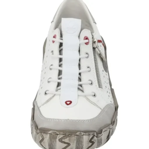 Rieker L0355, Schnürschuhe, Damen, Weiß