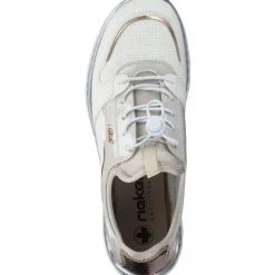 Rieker L3294, Schnürschuhe, Damen, Weiß