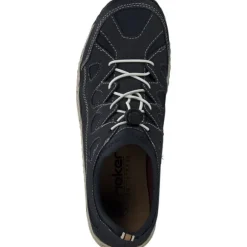 Rieker L0551, Schnürschuhe, Damen, Blau