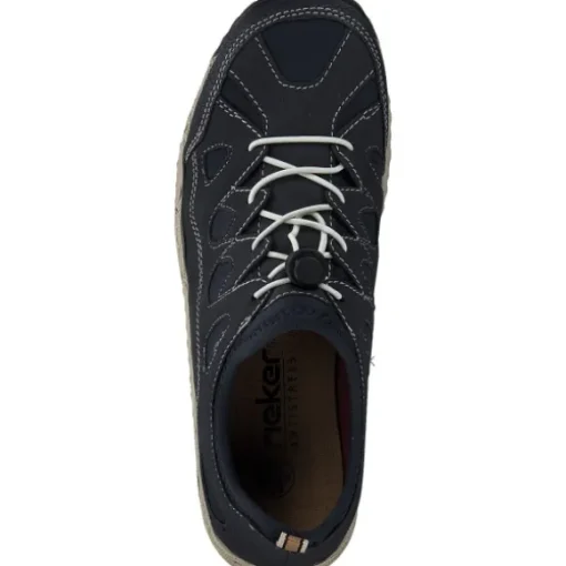 Rieker L0551, Schnürschuhe, Damen, Blau
