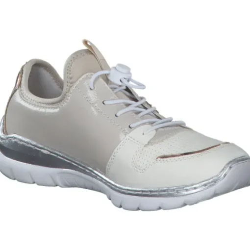 Rieker L3294, Schnürschuhe, Damen, Weiß