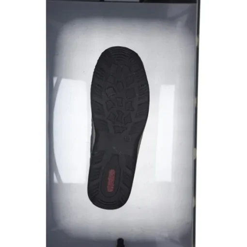 Rieker L0546, Schnürschuhe, lightblue/jeans/navy