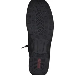 Rieker L7132, Schnürstiefel, Damen, schwarz/schwarz/anthrazit