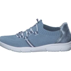 Rieker L7462, Slip-On-Sneaker, Damen, Blau