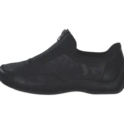 Rieker L1753, Slip-On-Sneaker, Damen, schwarz/schwarz/schwarz