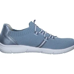 Rieker L7462, Slip-On-Sneaker, Damen, Blau