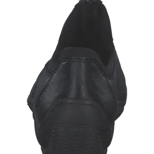 Rieker L1753, Slip-On-Sneaker, Damen, schwarz/schwarz/schwarz