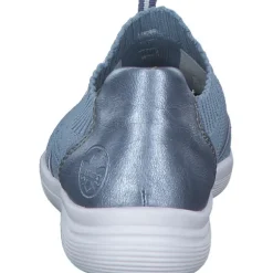 Rieker L7462, Slip-On-Sneaker, Damen, Blau