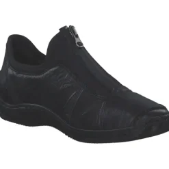 Rieker L1753, Slip-On-Sneaker, Damen, schwarz/schwarz/schwarz