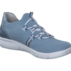 Rieker L7462, Slip-On-Sneaker, Damen, Blau