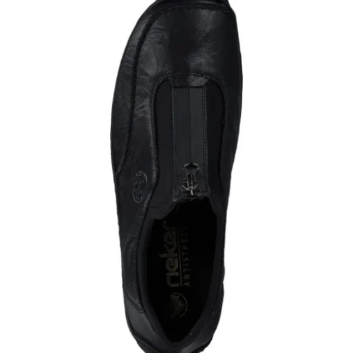 Rieker L1753, Slip-On-Sneaker, Damen, schwarz/schwarz/schwarz