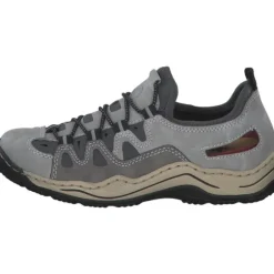 Rieker L0539, Slipper, Damen, cement/grey/blei