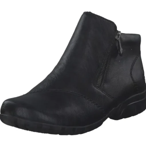 Rieker L4663, Stiefeletten, Damen, schwarz