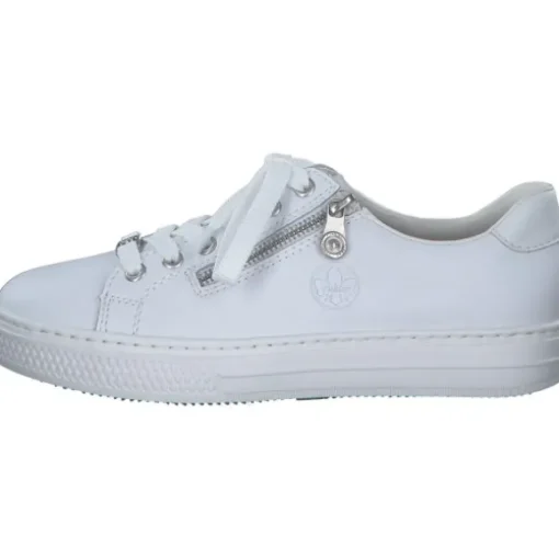 Rieker L59L1, Schnürschuhe, Damen, sportweiss/weiss