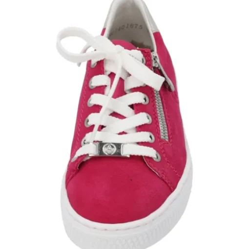 Rieker L59L1, Schnürschuhe, Damen, Pink