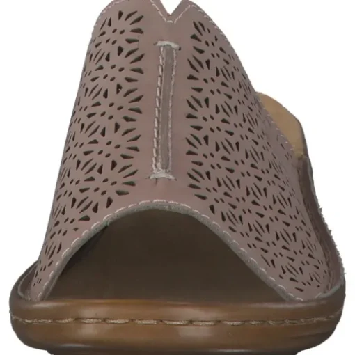 Rieker 608M9, Pantoletten & Badeschuhe, Damen, Rosa