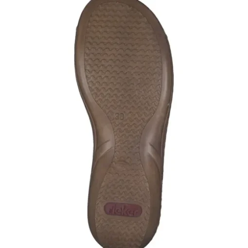 Rieker 608M9, Pantoletten & Badeschuhe, Damen, Rosa