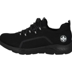 Rieker M5070, Schnürschuhe, Damen, Schwarz