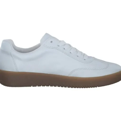 Rieker M5512, Schnürschuhe, Damen, weiss/camel