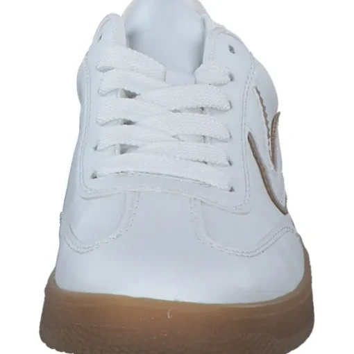Rieker M5512, Schnürschuhe, Damen, weiss/camel