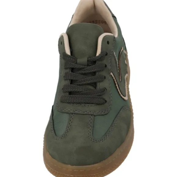 Rieker M5512, Schnürschuhe, Damen, liane/olive/beige