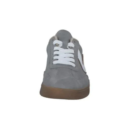 Rieker M5512, Schnürschuhe, Damen, grigio/weiss/duene