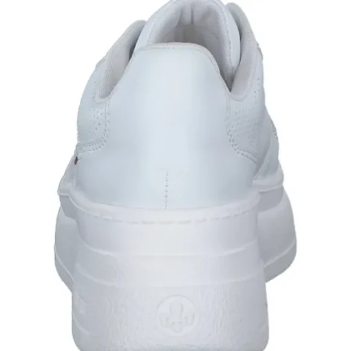 Rieker M7811, Schnürschuhe, Damen, Weiß (White)