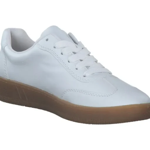 Rieker M5512, Schnürschuhe, Damen, weiss/camel