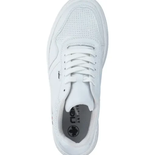 Rieker M7811, Schnürschuhe, Damen, Weiß (White)