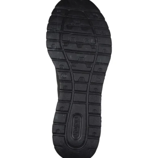 Rieker M6058, Schnürschuhe, Damen, liane/schwarz/schwarz
