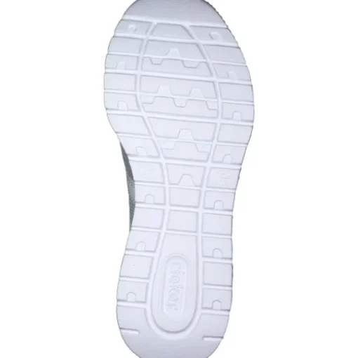 Rieker M6061, Schnürschuhe, Damen, palecyan/mint/peppermint/offwh