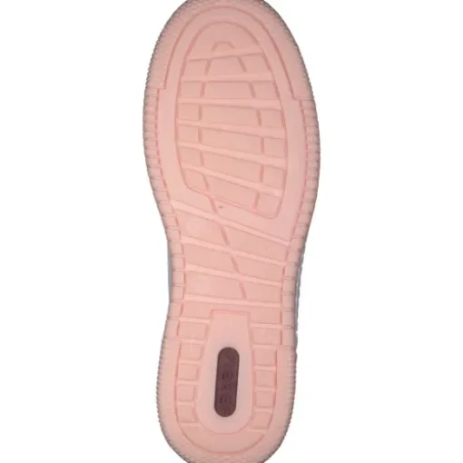 Rieker M5520, Schnürschuhe, Damen, aqua/weiss/sun/aprikot/blassli