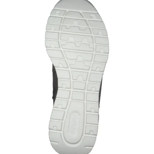Rieker M6012-25, Schnürstiefel, Damen, erde/schwarz