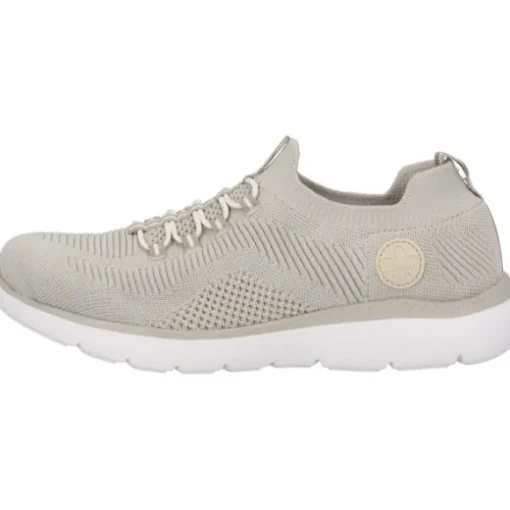 Rieker M5074, Slip-On-Sneaker, Damen, Beige