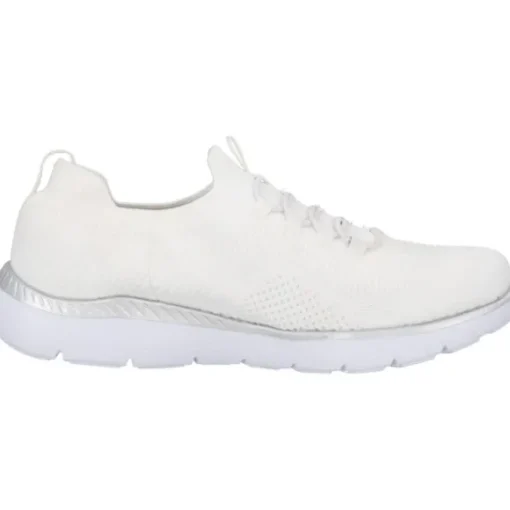 Rieker M5074, Slip-On-Sneaker, Damen, Weiß