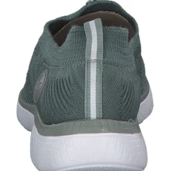 Rieker M5074, Slip-On-Sneaker, Damen, Grün