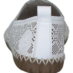 Rieker M2851, Slipper, Damen, Weiß