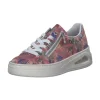 Rieker N6401, Schnürschuhe, Damen, rosa-jungle