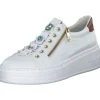 Rieker N5452, Schnürschuhe, Damen, Weiß