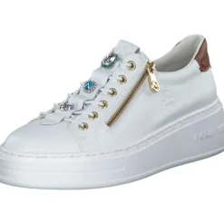 Rieker N5452, Schnürschuhe, Damen, Weiß